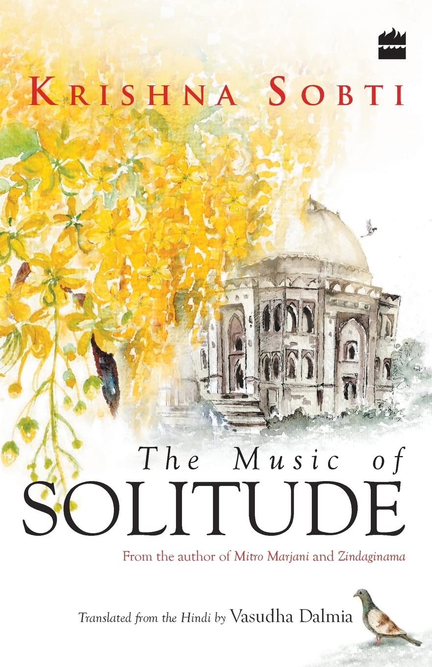 The Music of SOLITUDE by Krishna Sobti - Book Cover