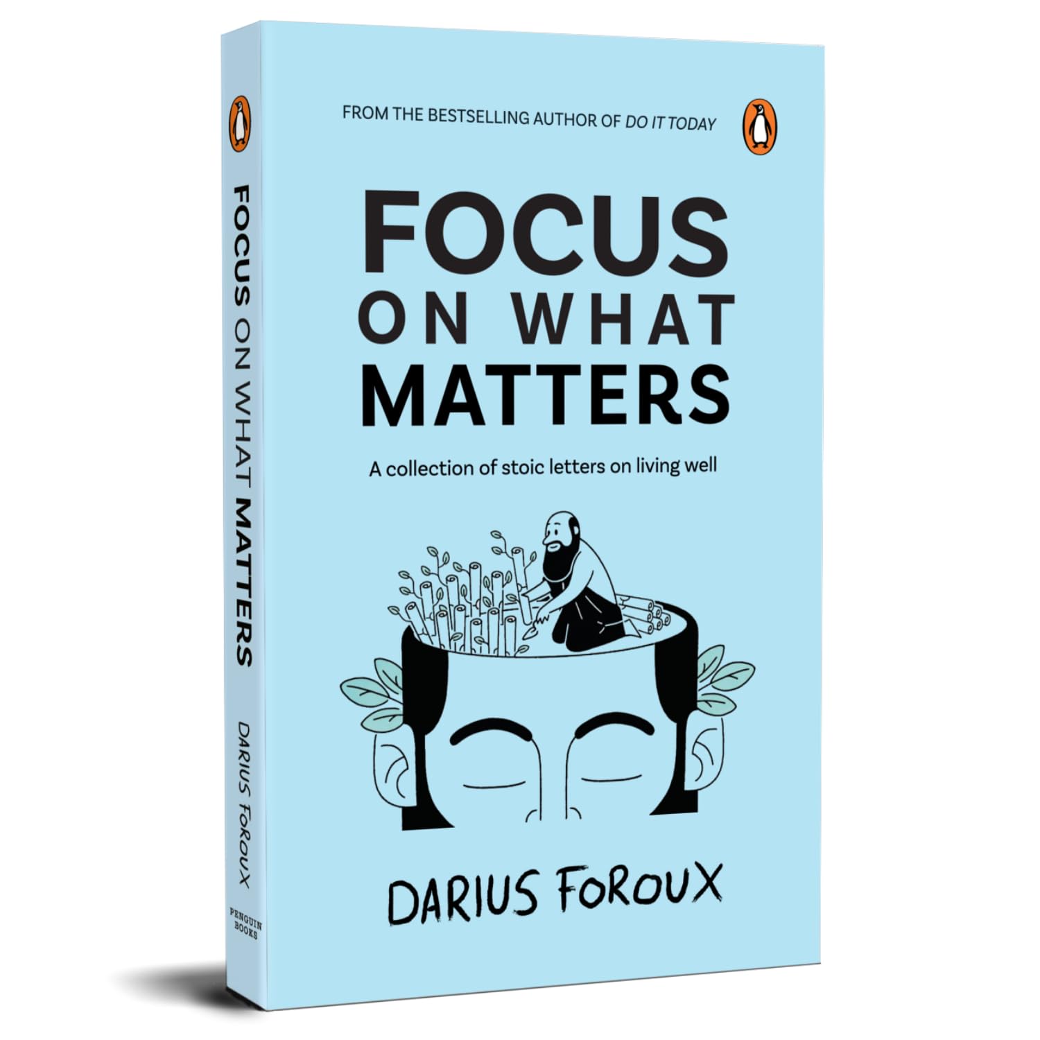 Focus on What Matters by Darius Foroux - Book Cover