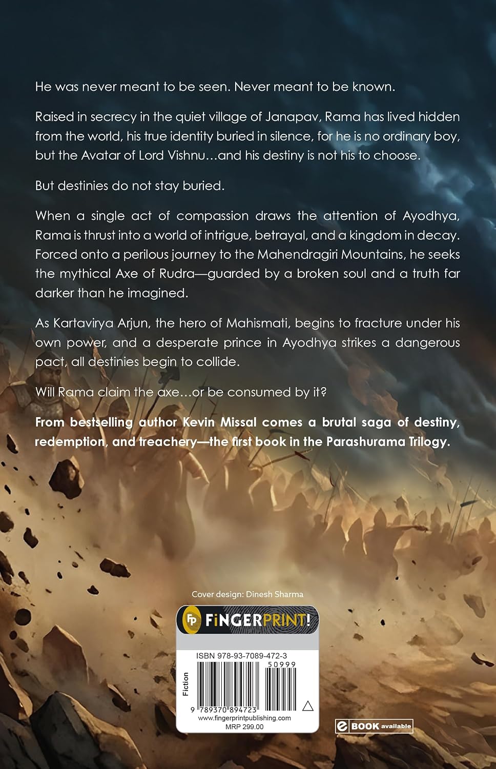 Parashurama: The Axe of Rudra by Kevin Missal - Book Image 2